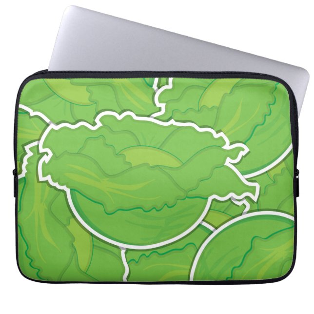 Funky lettuce laptopschutzhülle (Vorderseite)