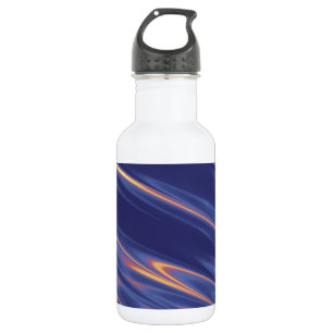 Funky Lila Art Trinkflasche