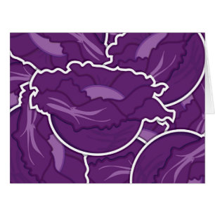 Funky lila cabbage
