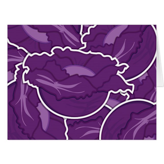 Funky lila cabbage (Vorderseite (Horizontal))