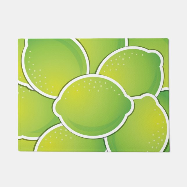 Funky Limon Fußmatte (Vorderseite)