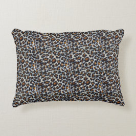 Funky lustige leopard Printmuster originell Dekokissen