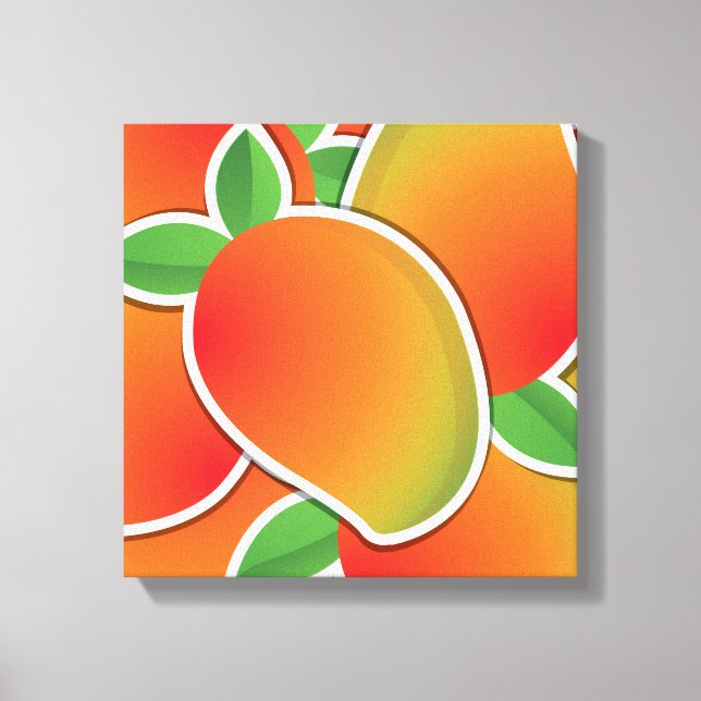 Funky Mango Leinwanddruck (Vorderseite)