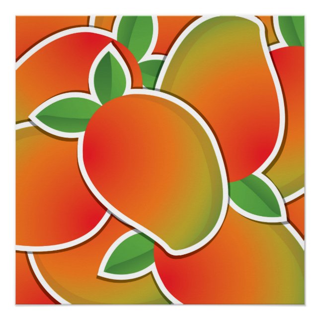 Funky Mango Poster (Vorderseite)