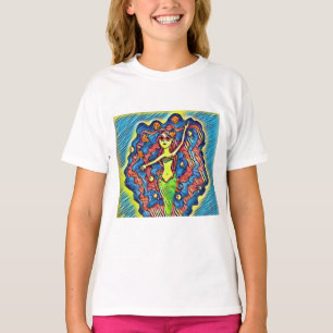 Funky Meerjungfrau-Shirt T-Shirt