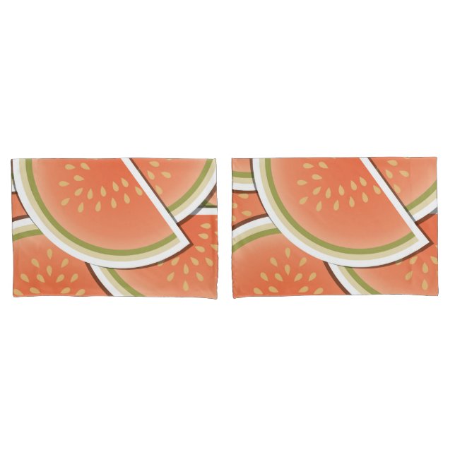 Funky Melone Keile Kissenbezug (Vorderseite-Set)