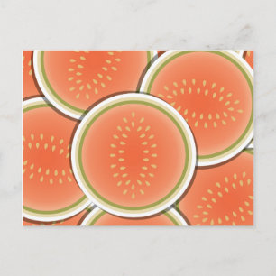 Funky melones postkarte