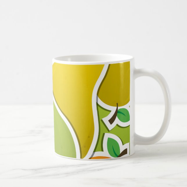 Funky Mixed Birne Kaffeetasse (Rechts)