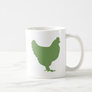 Funky modernes Huhn Kaffeetasse