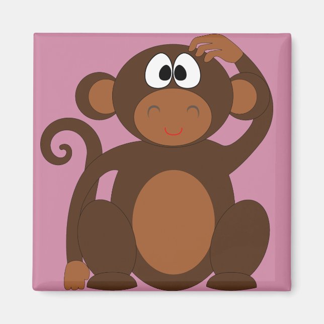 Funky Monkey Magnet (Vorne)