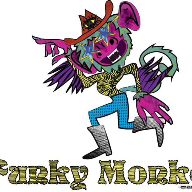 Funky Monkey T-Shirt (Von Creator hochgeladen)