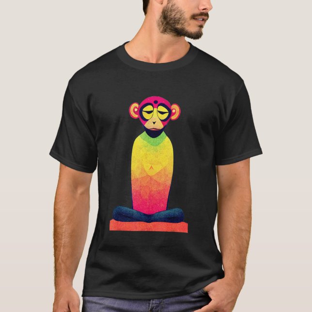 Funky Munky Third-Eye Monkey T-Shirt (Vorderseite)