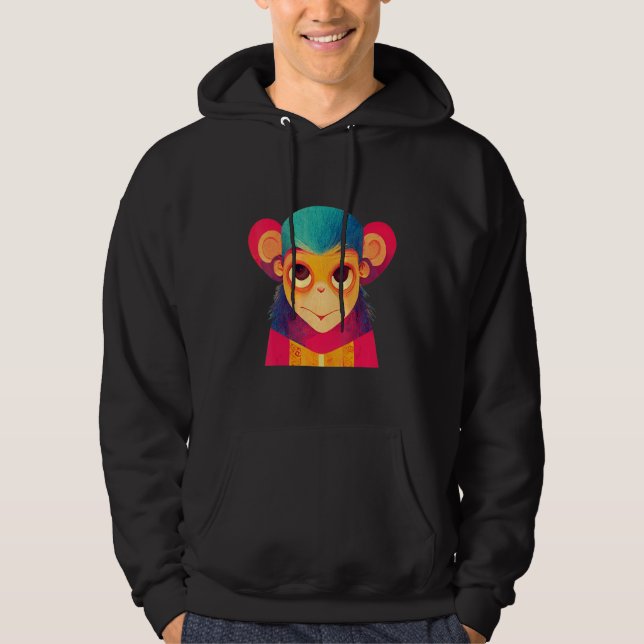Funky Munky Young Monkey Hoodie (Vorderseite)