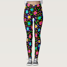 Funky Neon Leopard Leggings