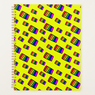 Funky Neon Motif arc-en-ciel