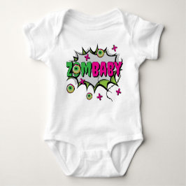 Funky Niedlich Fun "ZomBaby" Zombie Pun Baby Strampler