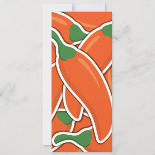 Funky orange Chili Paprikaschoten