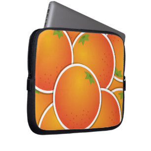 Funky Orangen Laptopschutzhülle