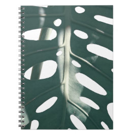 Funky Pale Green Pflanze Notizblock