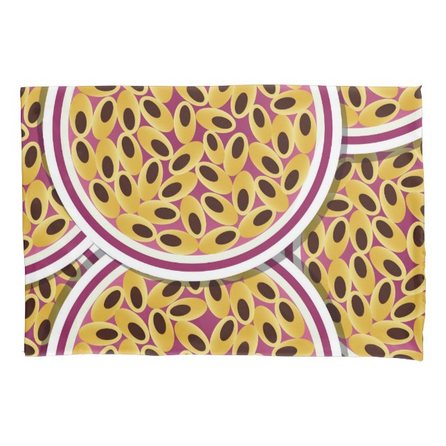Funky Passionsfrucht Kissenbezug (Vorderseite)