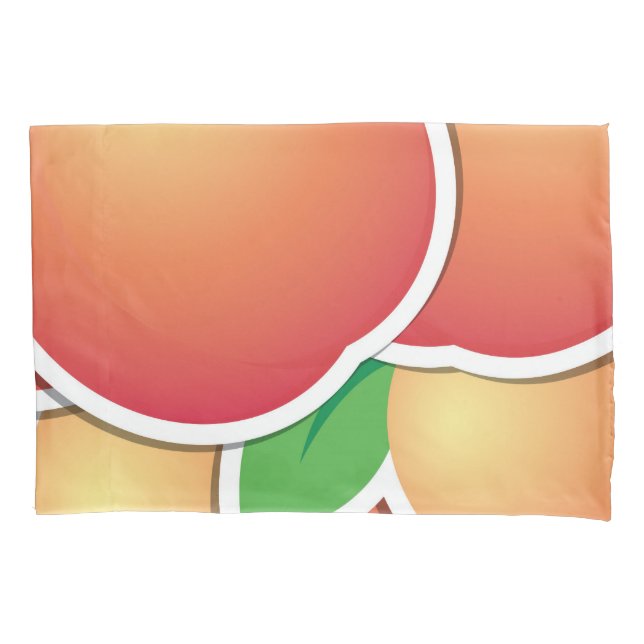 Funky Peach Kissenbezug (Vorderseite)