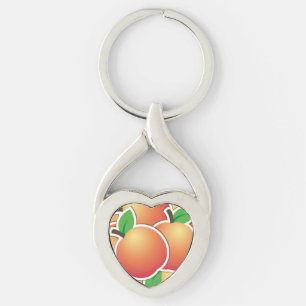 Funky Peach Schlüsselanhänger