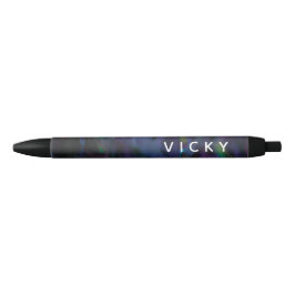 Funky personalisierte abstrakte Smokey-Wasserfarbe Kugelschreiber