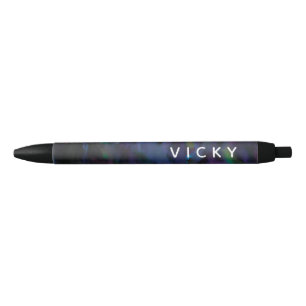 Funky personalisierte abstrakte Smokey-Wasserfarbe Kugelschreiber