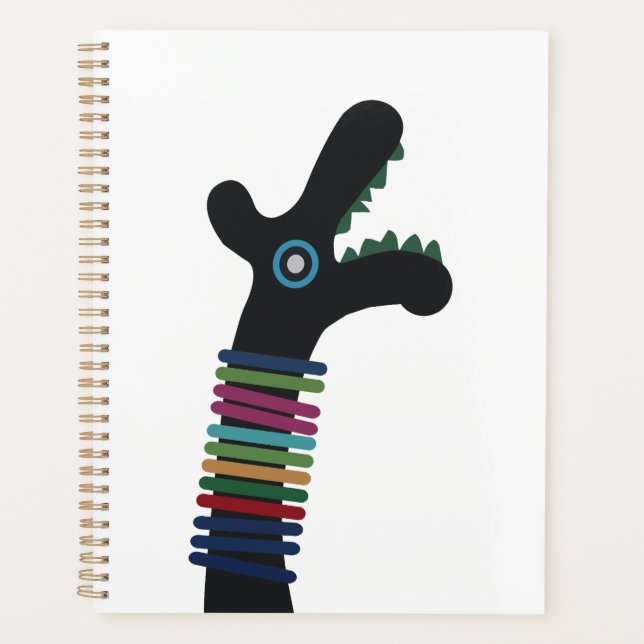 Funky Phantastisch Dino Planer (Vorderseite)