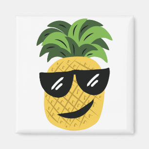 Funky Pineaple Magnet