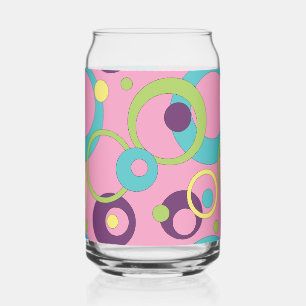 Funky Pink Kreise Dosenglas
