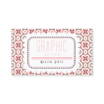 Funky Pink Muster und QR Code