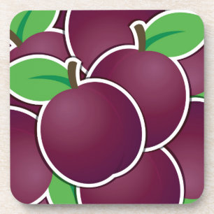 Funky plum untersetzer