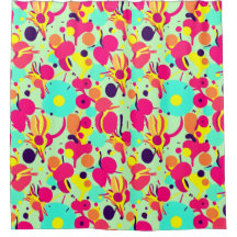 Funky Pop Art Duschvorhang