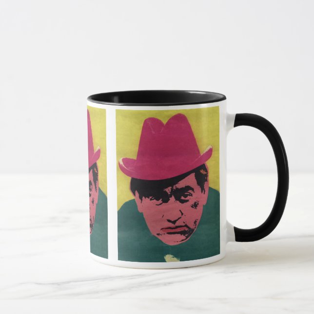 Funky Pop-Kunst Tasse (Rechts)