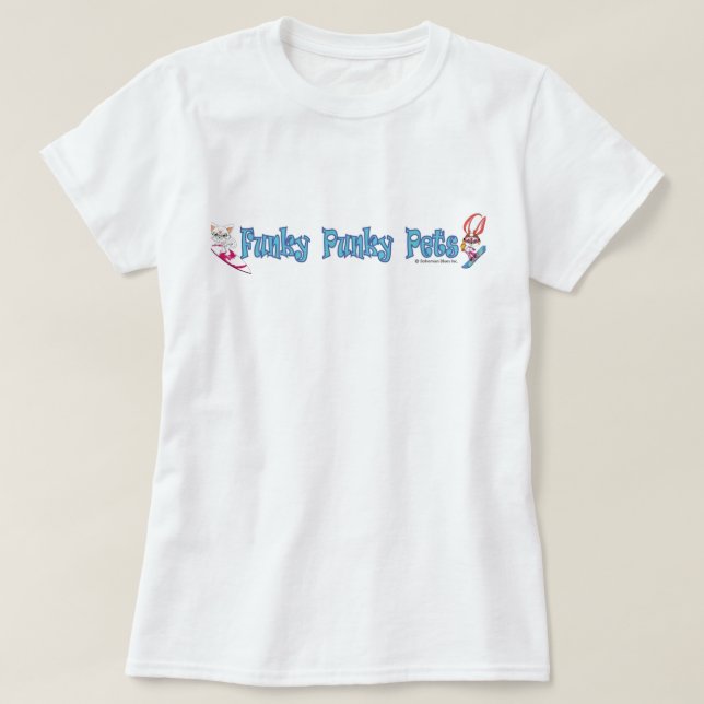 Funky Punky Pets T - Shirts (Design vorne)
