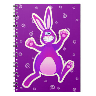 Funky rabbit, Notebook Notizblock