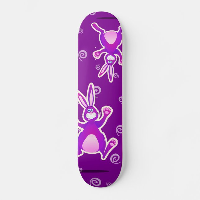Funky rabbit, Skate Skateboard (Vorderseite)