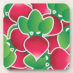 Funky radish untersetzer