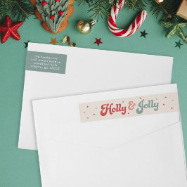 Funky Retro 70er Holly Jolly