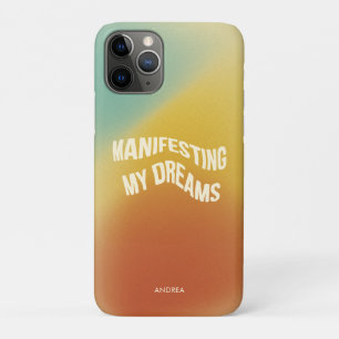 Funky Retro Grainy Gradient Textur Manifestation Case-Mate iPhone Hülle