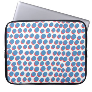 Funky Retro Neon: Vintag nahtlos Laptopschutzhülle