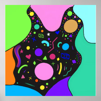 Funky Retro Poster