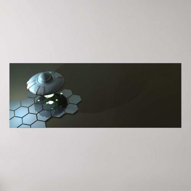 Funky Saucer 2 Poster (Vorne)