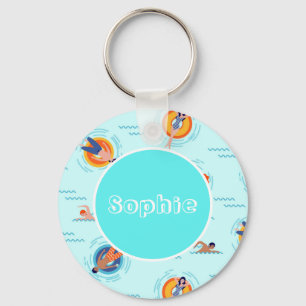 Funky Schuhe bunt Sommerflip Flops Schlüsselanhänger