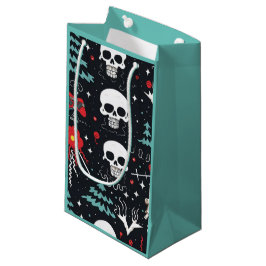 Funky Skull Geschenktasche Kleine Geschenktüte
