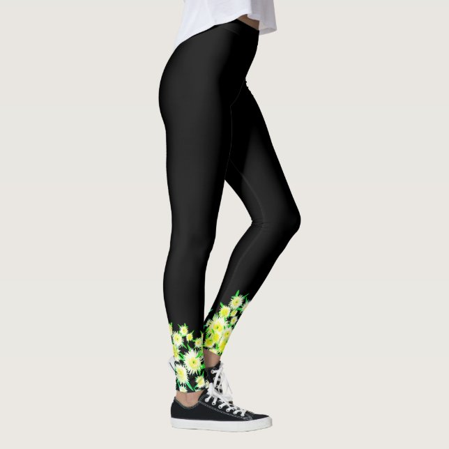 Funky Sour Figs Blume Muster Leggings (Rechts)