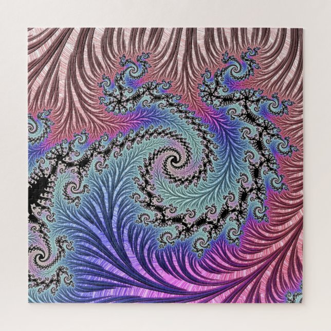 Funky Spiral Fraktal (Vertikal)