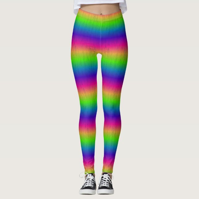 Funky Stripes Leggings (Vorderseite)