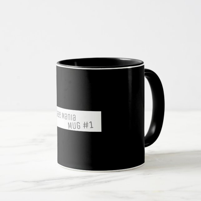 Funky Stylish Coffee Mania Tasse 1 Cup (VorderseiteRechts)